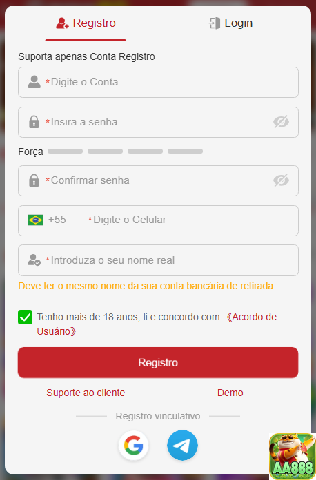 Experiência de Jogos aa888.com